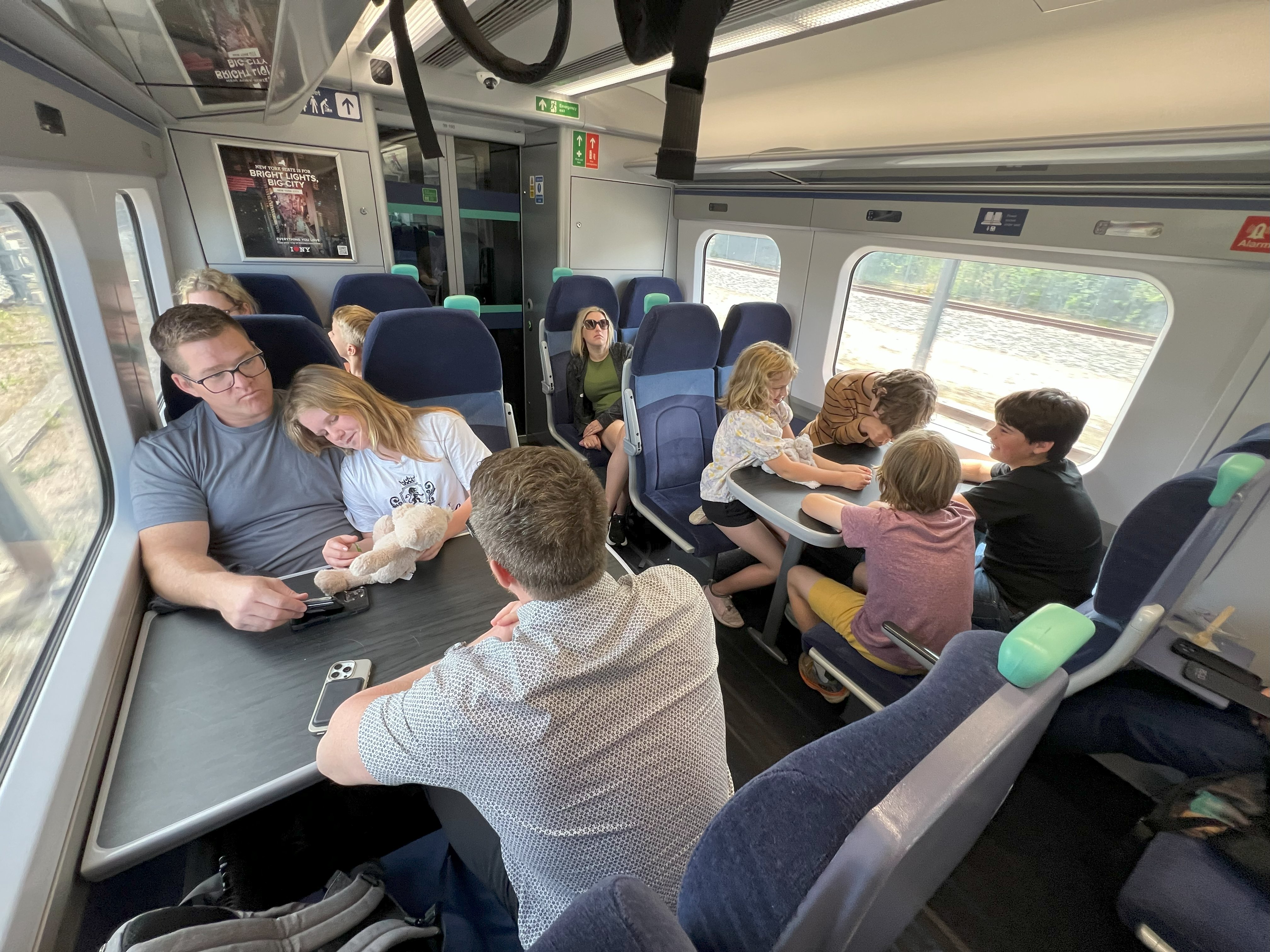 Train to London